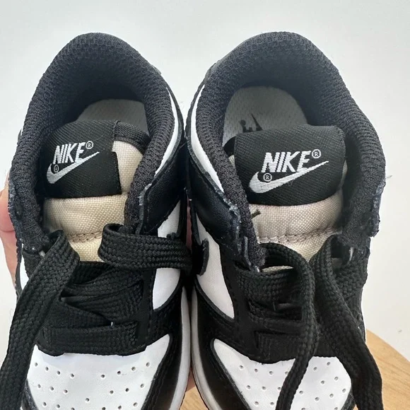 Nike Toddler Dunk Low Pandas - Size 4c - Picture 11 of 11